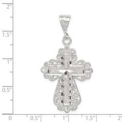 Sterling Silver Cross Pendant - 17