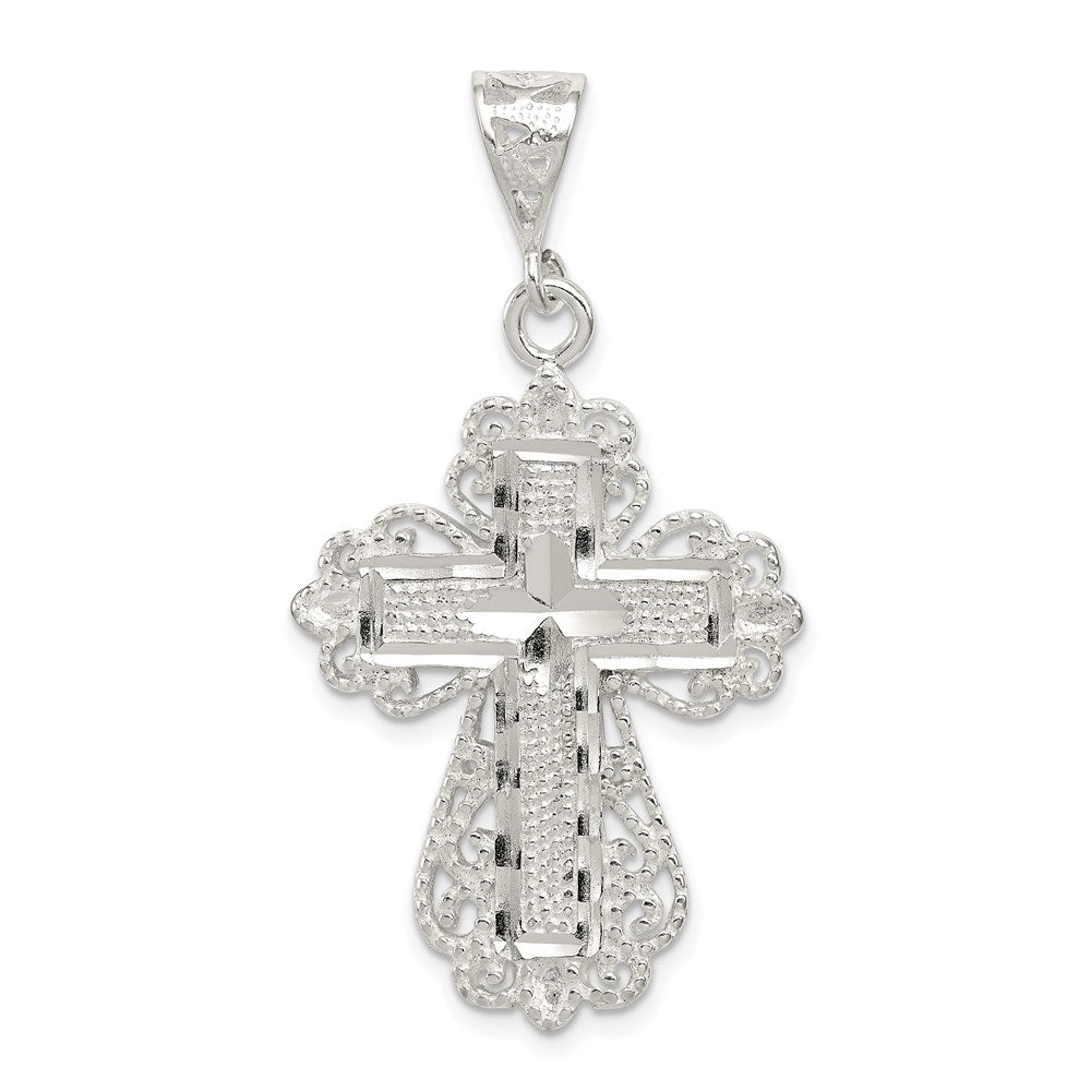 Sterling Silver Cross Pendant - 17