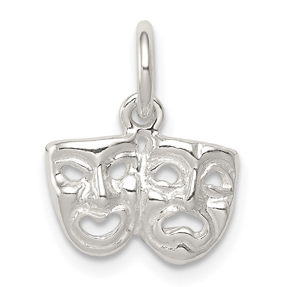Sterling Silver Comedy/tragedy Charm - 2