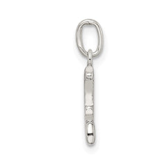 Sterling Silver Polished #1 MOM Charm