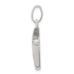 Sterling Silver Polished Cross Charm - 2