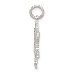 Sterling Silver Snowflake Pendant - 3