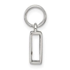 Sterling Silver Letter N Initial Charm - 2