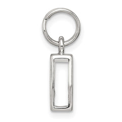 Sterling Silver Letter P Initial Charm - 2