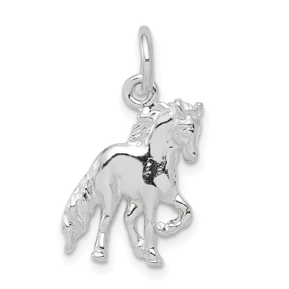 Sterling Silver Horse Charm - 6