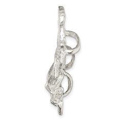 Sterling Silver Eagle Pendant - 5