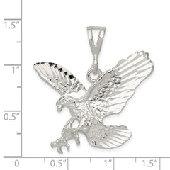 Sterling Silver Eagle Charm - 10