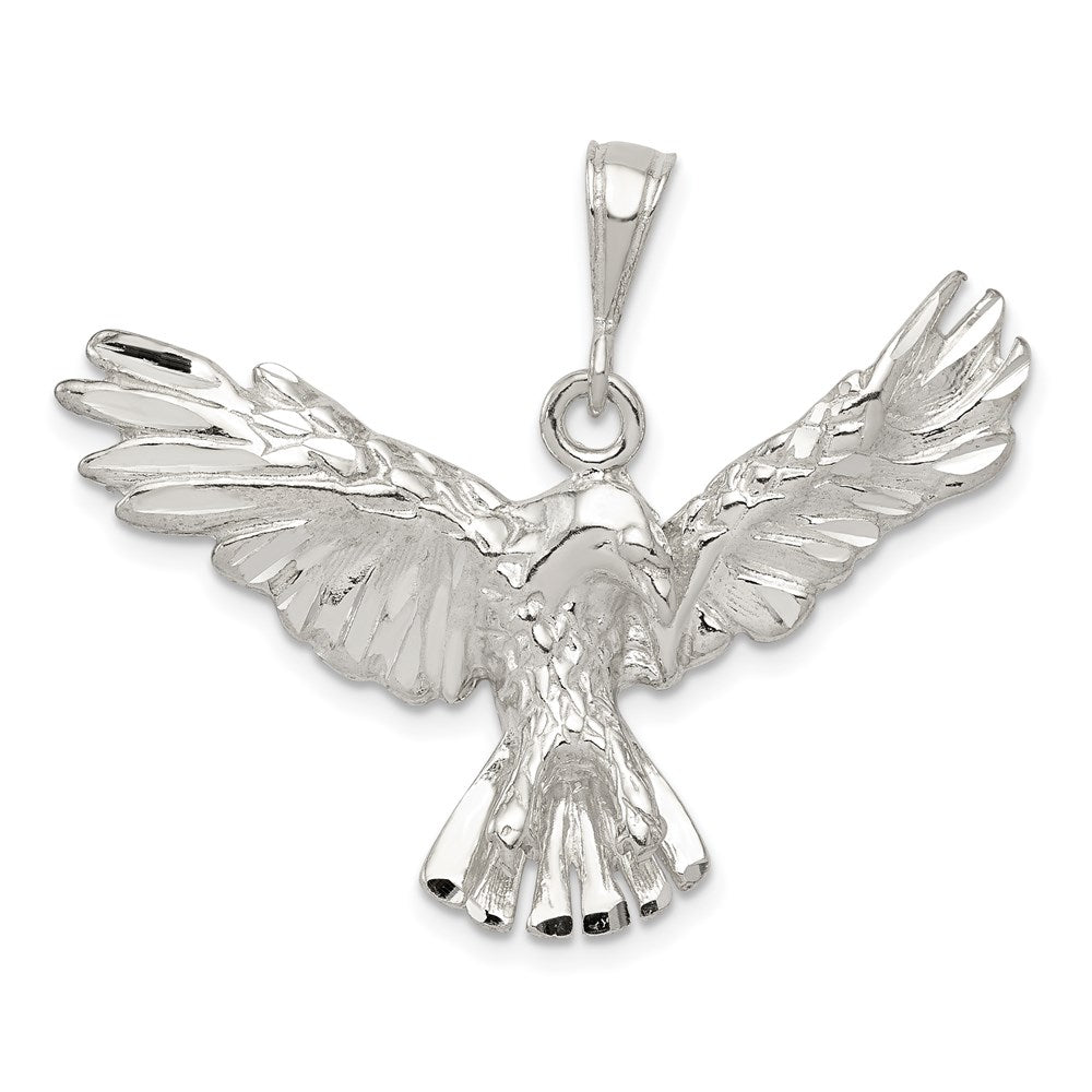 Sterling Silver Eagle Pendant - 6