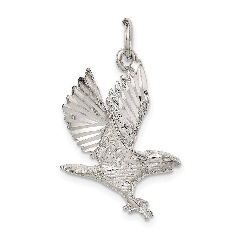 Sterling Silver Eagle Charm - 7