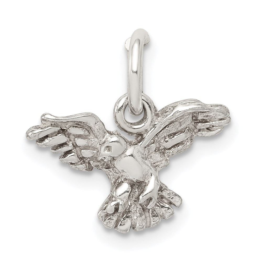 Sterling Silver Eagle Charm - 9