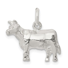 Sterling Silver Cow Charm - 2
