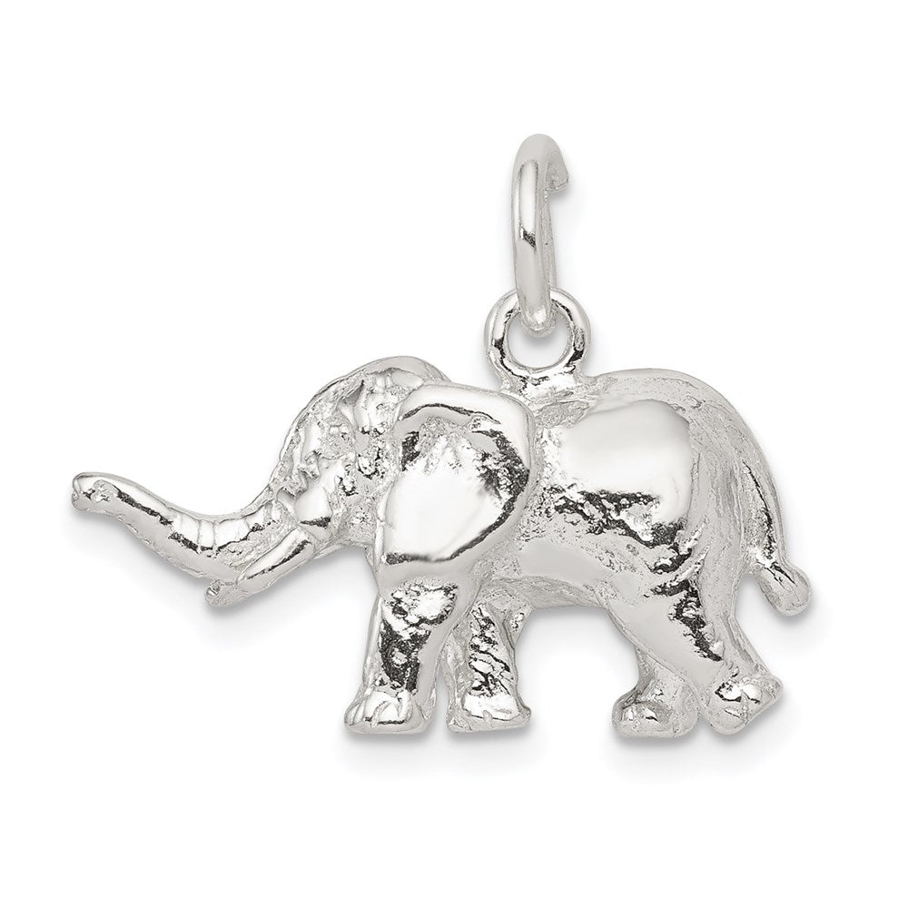Sterling Silver Elephant Charm - 5