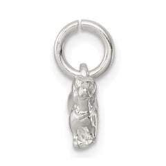 Sterling Silver Dog Charm - 3