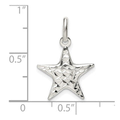 Sterling Silver Star Charm - 6