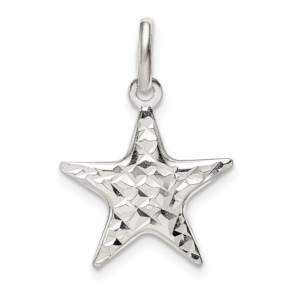Sterling Silver Star Charm - 6
