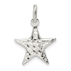 Sterling Silver Star Charm - 6
