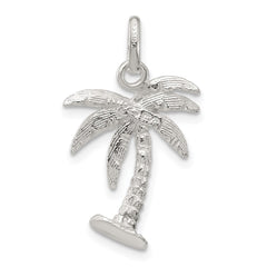 Sterling Silver Palm Tree Charm - 2