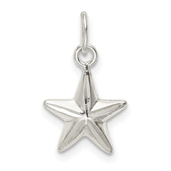 Sterling Silver Star Charm - 7
