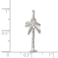 Sterling Silver Palm Tree Charm - 3