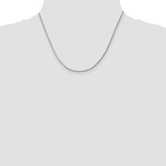 Sterling Silver 1.5mm Curb Chain - 7