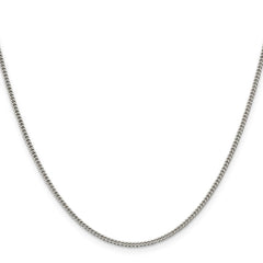 Sterling Silver 1.75mm Curb Chain - 2