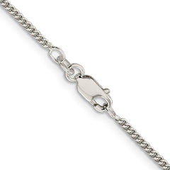 Sterling Silver 1.75mm Curb Chain - 2