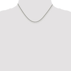 Sterling Silver Rhodium-plated 1.75mm Curb Chain - 2