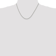 Sterling Silver 2mm Curb Chain - 11