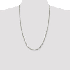 Sterling Silver 3.5mm Curb Chain - 5
