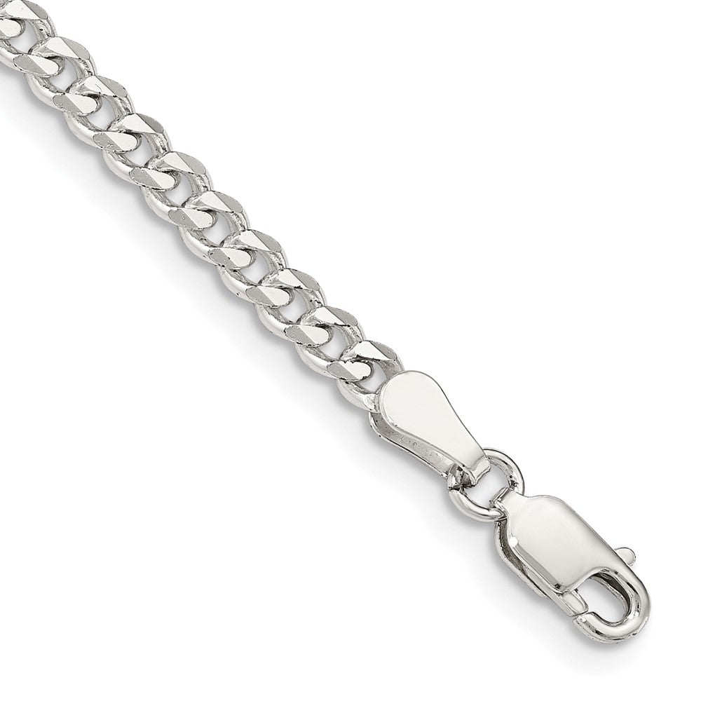 Sterling Silver 3.5mm Curb Chain - 3