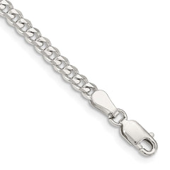Sterling Silver 3.5mm Curb Chain - 3