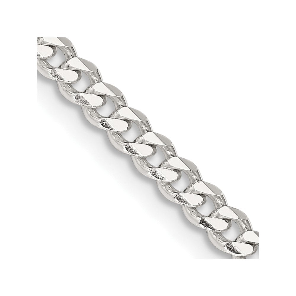 Sterling Silver 3.5mm Curb Chain - 5