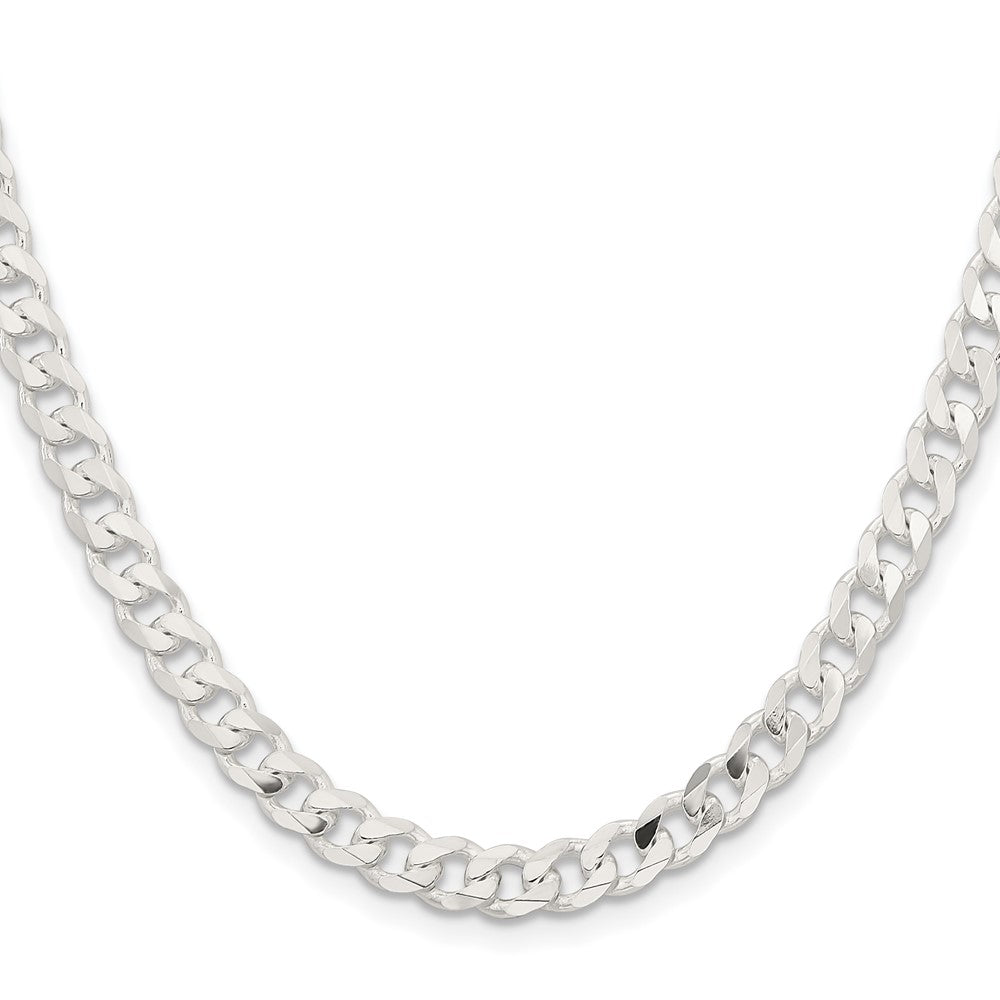 Sterling Silver 5.7mm Curb Chain