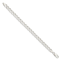 Sterling Silver 7.5mm Curb Chain - 4