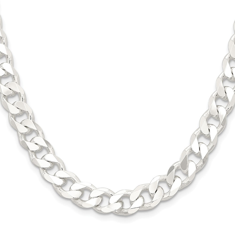 Sterling Silver 9.3mm Curb Chain