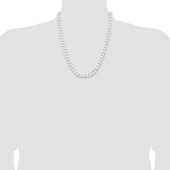 Sterling Silver 9.3mm Curb Chain - 2
