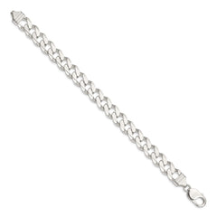 Sterling Silver 11mm Curb Chain - 8