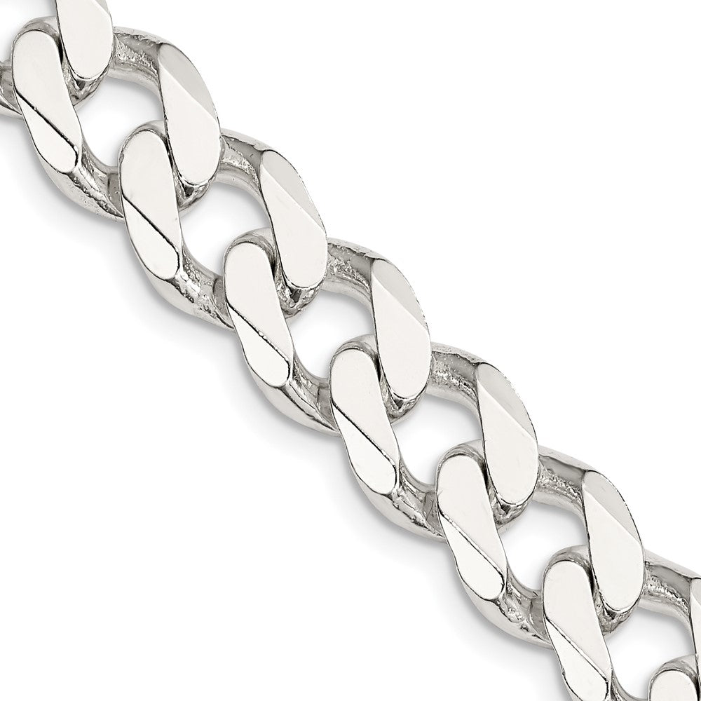 Sterling Silver 11mm Curb Chain - 2