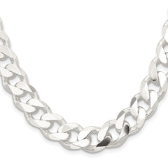 Sterling Silver 13mm Curb Chain - 4