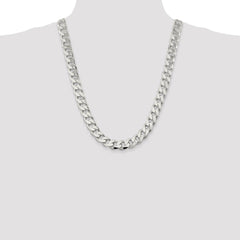 Sterling Silver 13mm Curb Chain - 2