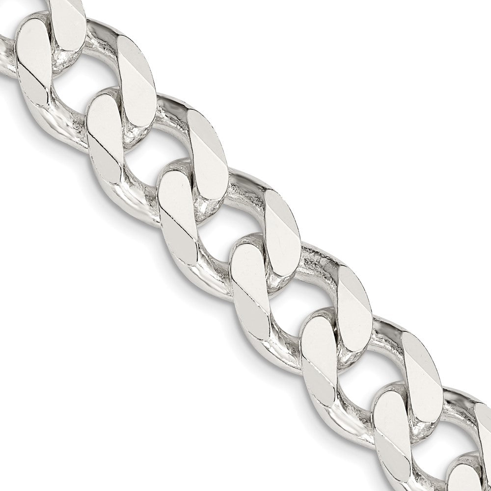 Sterling Silver 13mm Curb Chain - 5