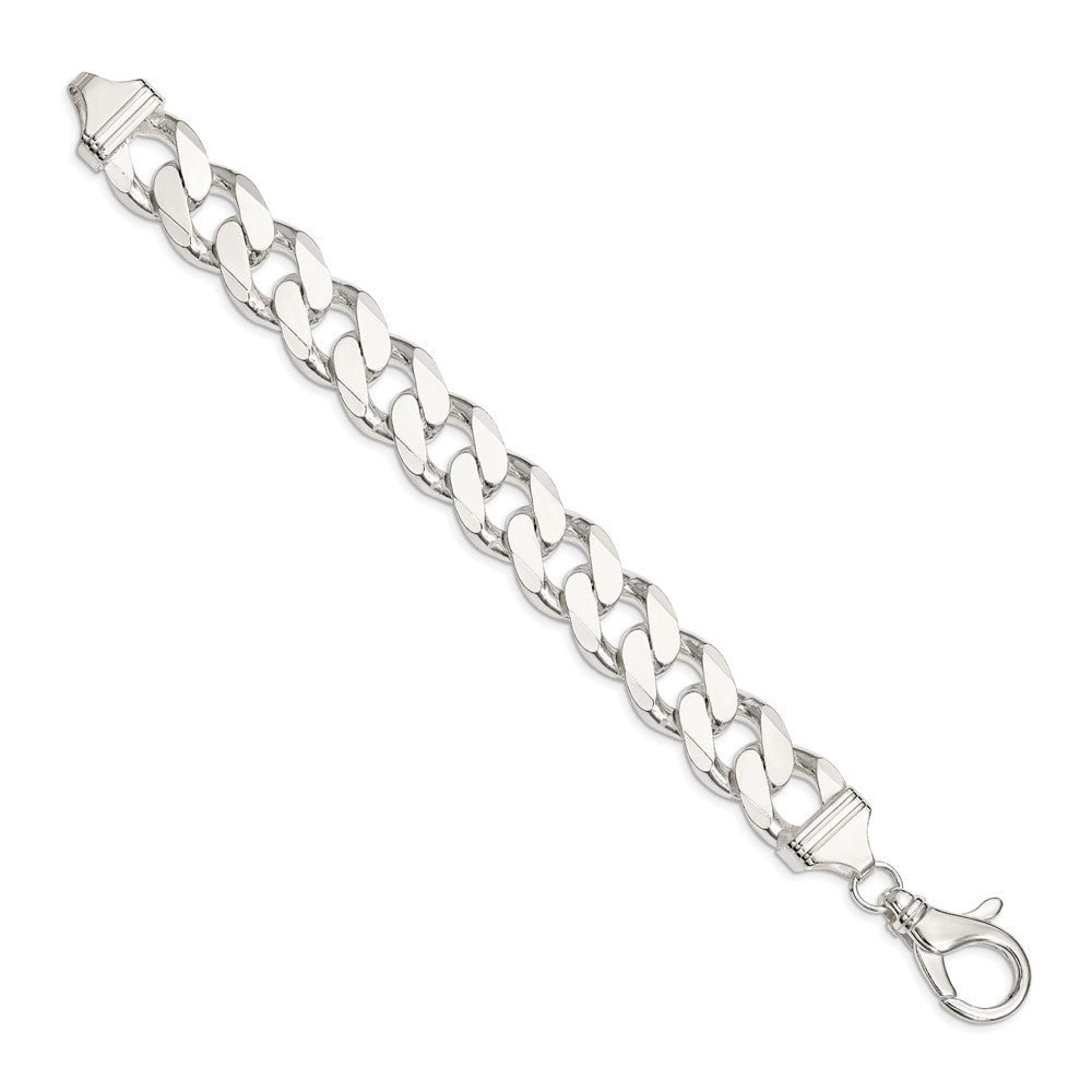 Sterling Silver 16.25mm Curb Chain - 3