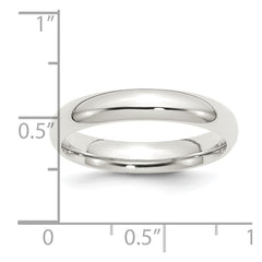 Sterling Silver 4mm Comfort Fit Size 13.5 Band