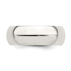 SS 7mm Comfort Fit Size 15 Band