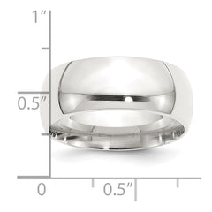 Sterling Silver 9mm Comfort Fit Size 12 Band