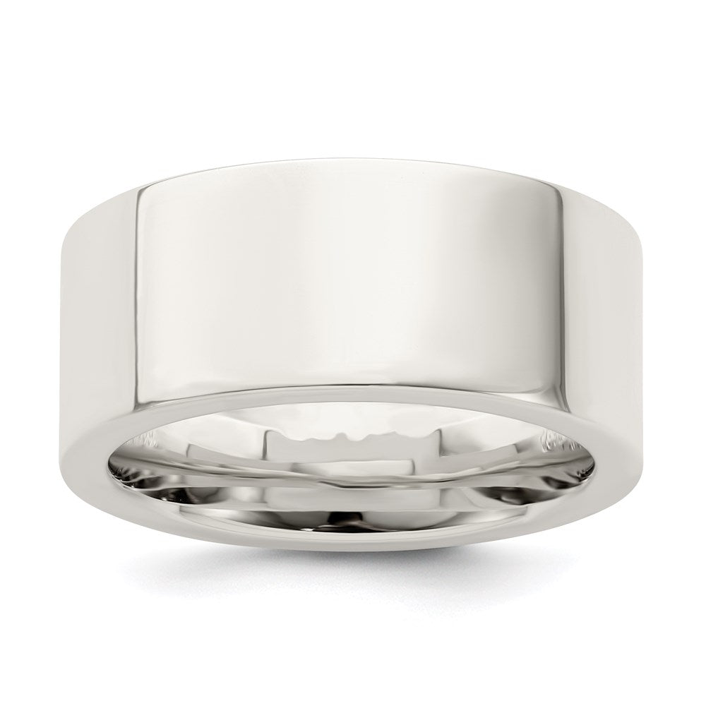 Sterling Silver 9mm Comfort Fit Flat Size 6 Band
