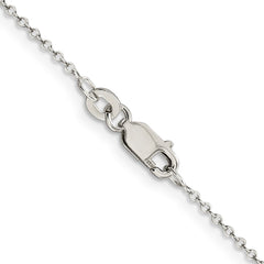 Sterling Silver 1mm Cable Chain - 2