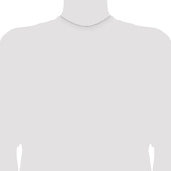 Sterling Silver 1mm Cable Chain - 12