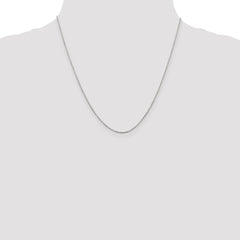 Sterling Silver 1mm Cable Chain