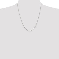 Sterling Silver 1mm Cable Chain - 9